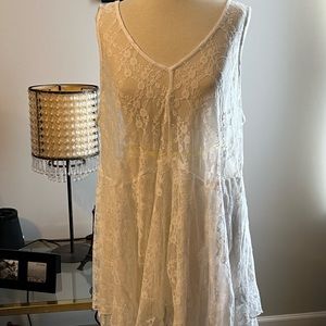 Sheer Lacy Torrid Tank